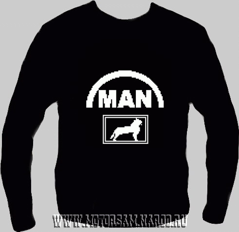 Мужской свитер - эмблема грузовиков MAN